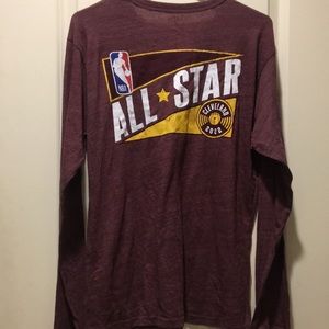 NWT League NBA Cleveland Cavaliers Long Sleeve T-Shirt All Star 2022 men size M